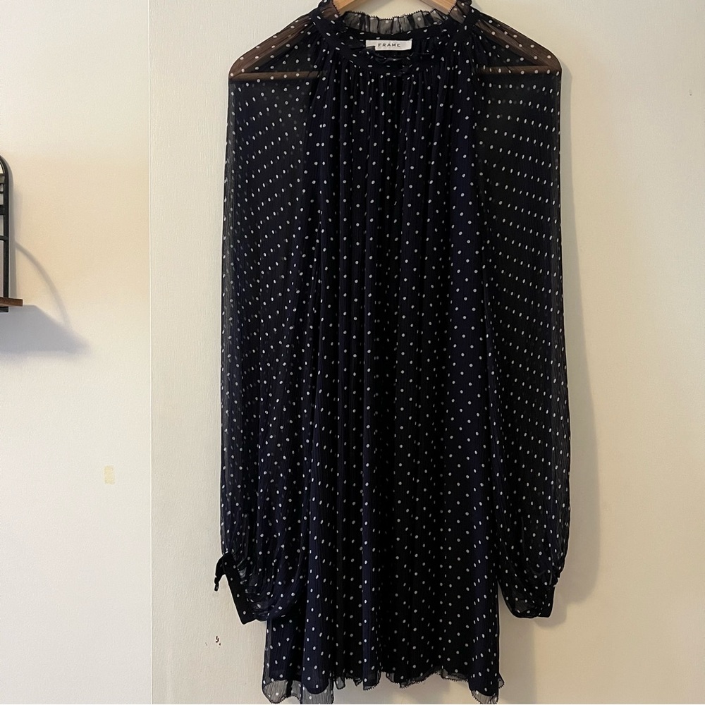 FRAME Polka Dot Dress